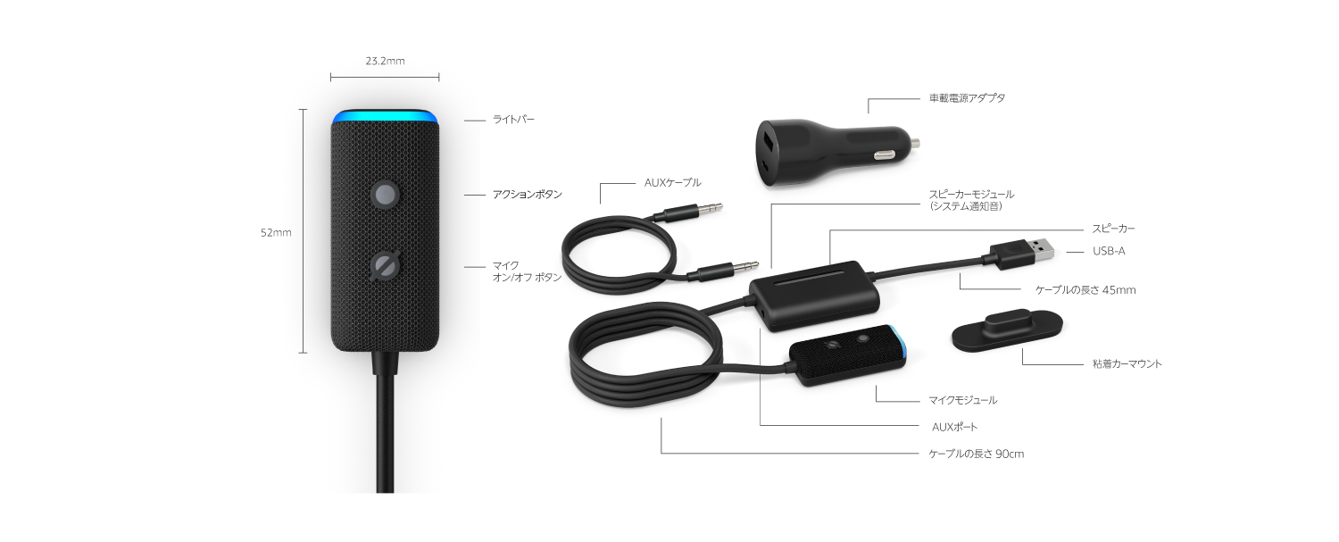 Echo Autoが一緒なら、運転しながら「アレクサ、電話に出て」ができ