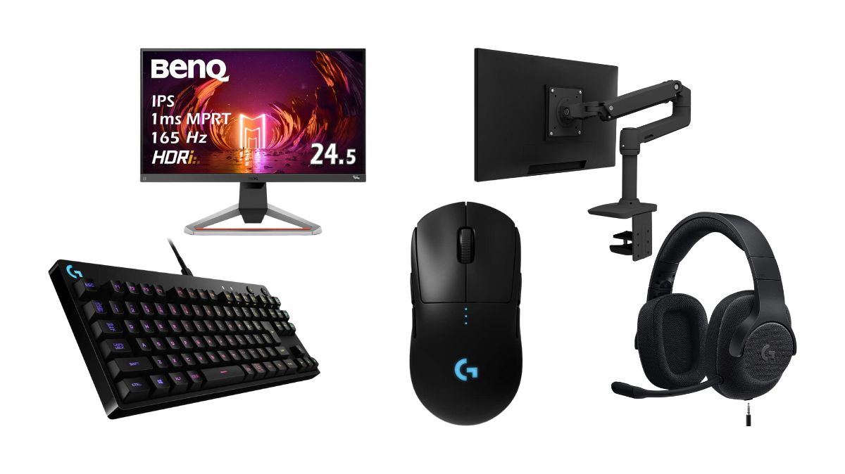 BenQのモニターやロジクール Gのマウスなど、超定番だけピックアップ