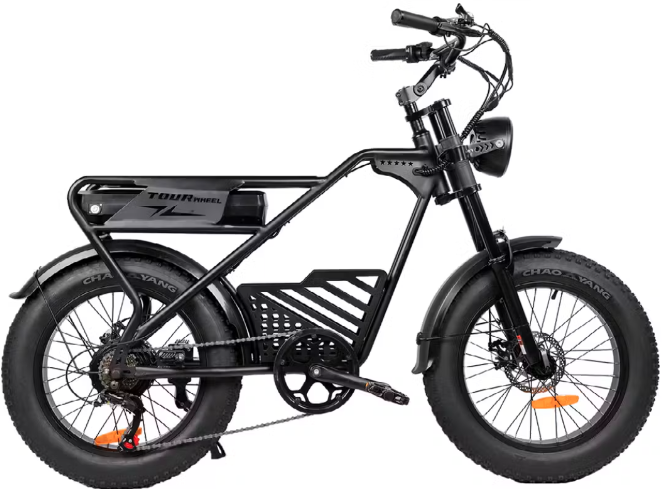 ロングシート&極太タイヤでバイクのような雰囲気に！ ワイルドで個性