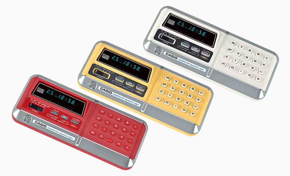 レトロでポップ。計算機を搭載した80年代の復刻時計 | ギズモード