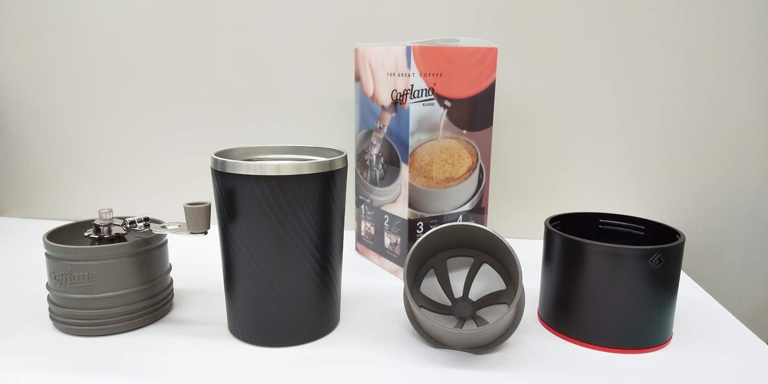 カフラーノ Cafflano オールインワンコーヒーメーカー ハンドミルもついてる！オールインワンのコーヒーメーカーがあれば