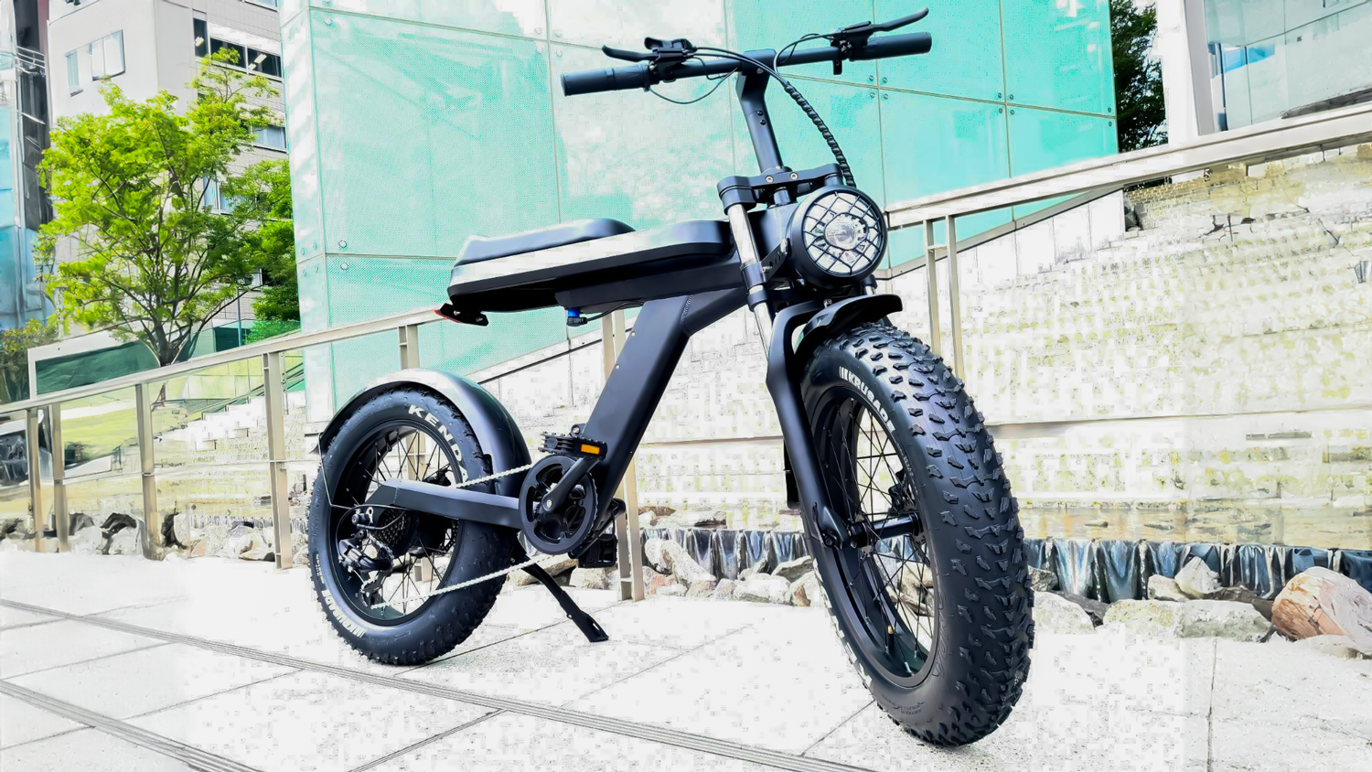 ワイルド×スタイリッシュ。都会にも馴染む個性派電動アシスト自転車