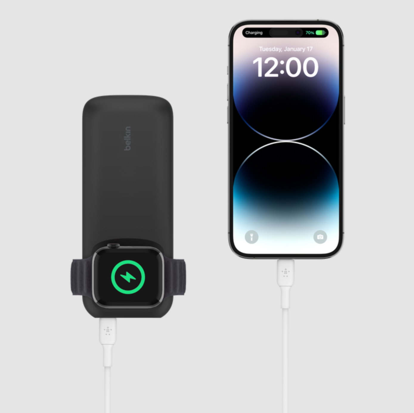 Belkinの急速充電モバイルバッテリーが1台あれば外出も安心。スマホも