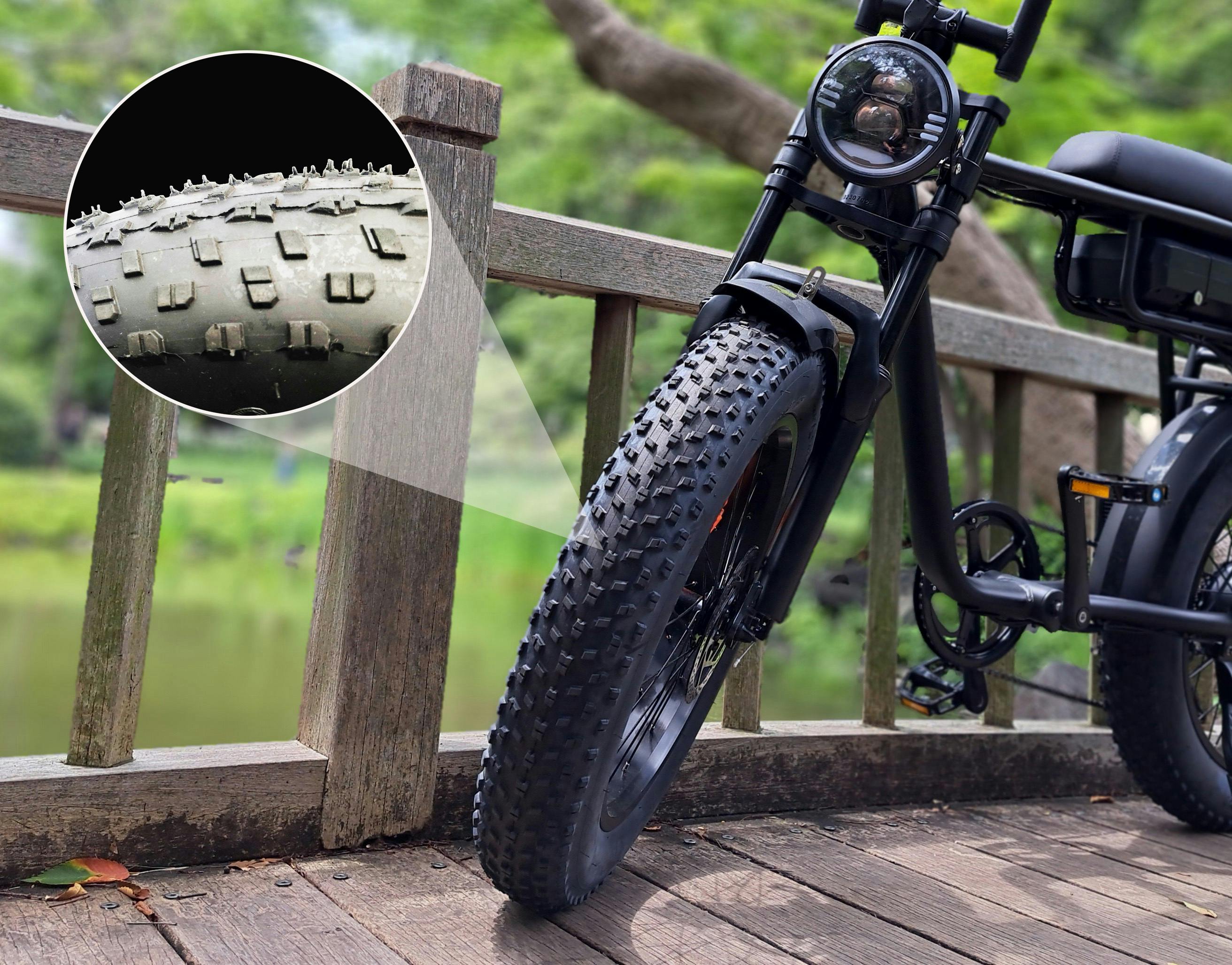 バイクみたいな存在感がいいね！ ゴツくてもパワフルモーターで軽快な