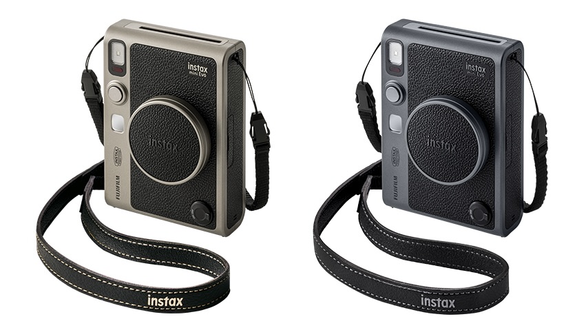 Xシリーズっぽく色づいた富士フイルム90周年記念「instax mini Evo