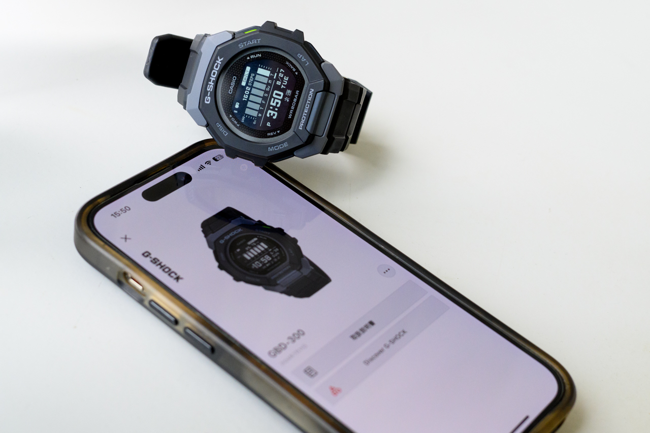 G-SHOCK スマートウォッチ このG-SHOCK「あっさりスマートウォッチ」なところが気に入った