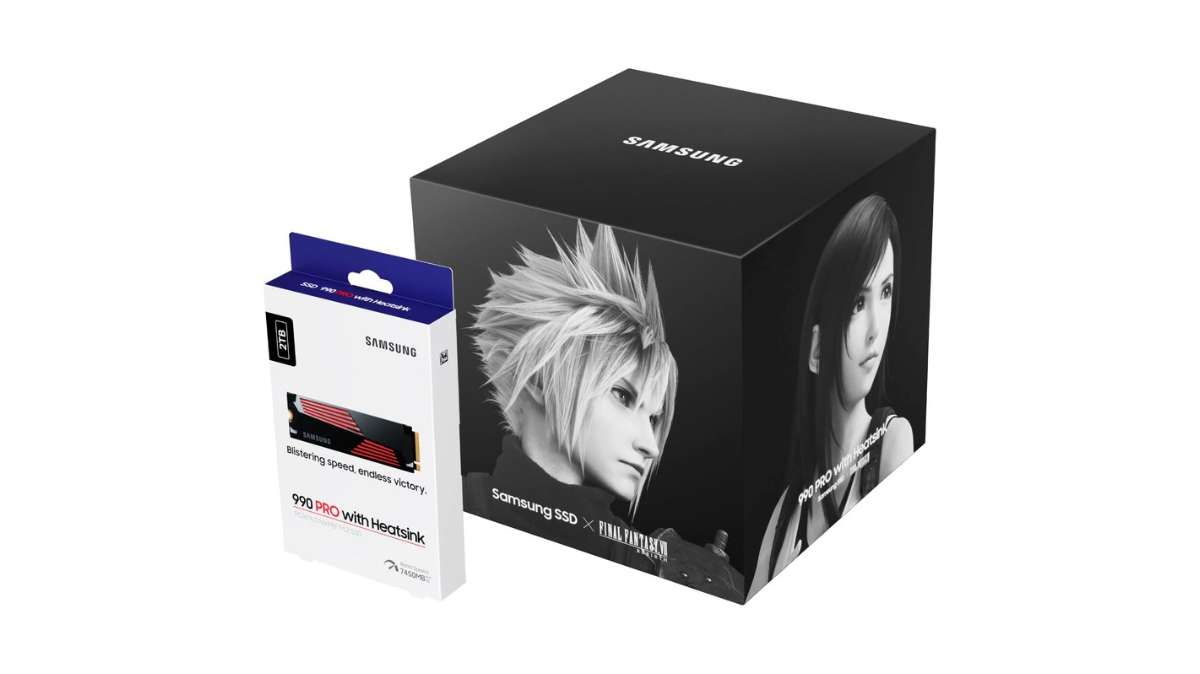 FFVIIリバースとコラボした「Samsung 990 PRO」。2TBが3,000円OFFです