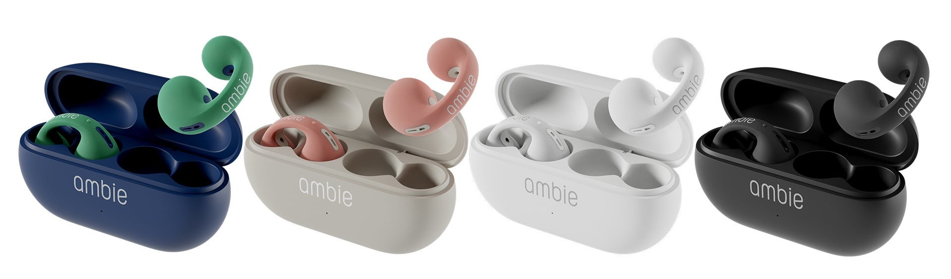 耳を塞がないambieのイヤホン。ビームス別注モデルの原色がツボ