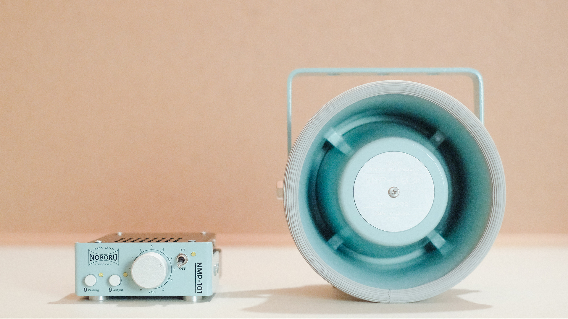拡声器 ノボルYT21B カセットプレイヤー付き