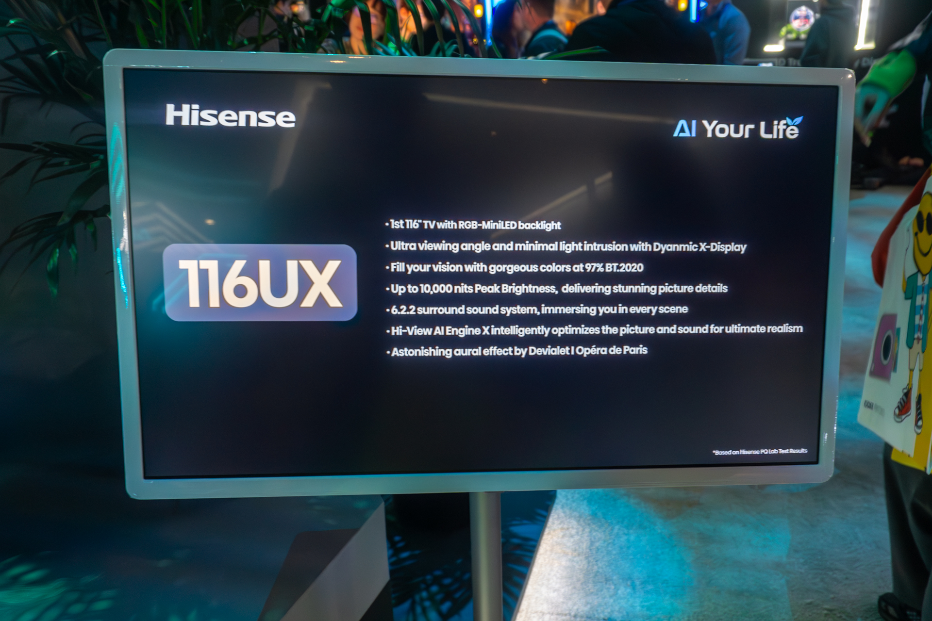 116インチ。液晶の限界を突破した、めちゃデカ美麗液晶テレビ #CES2025