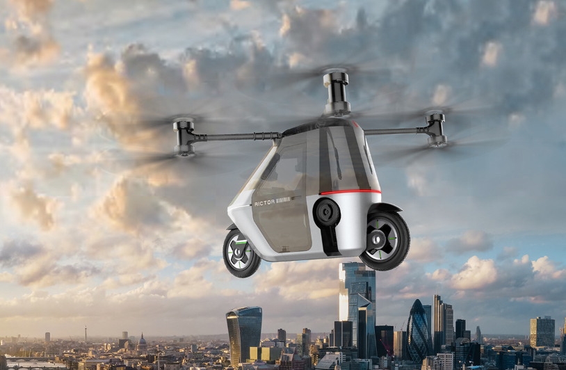 空飛ぶバイク」で地上も空中も自由自在に駆け巡れ！ #CES2025