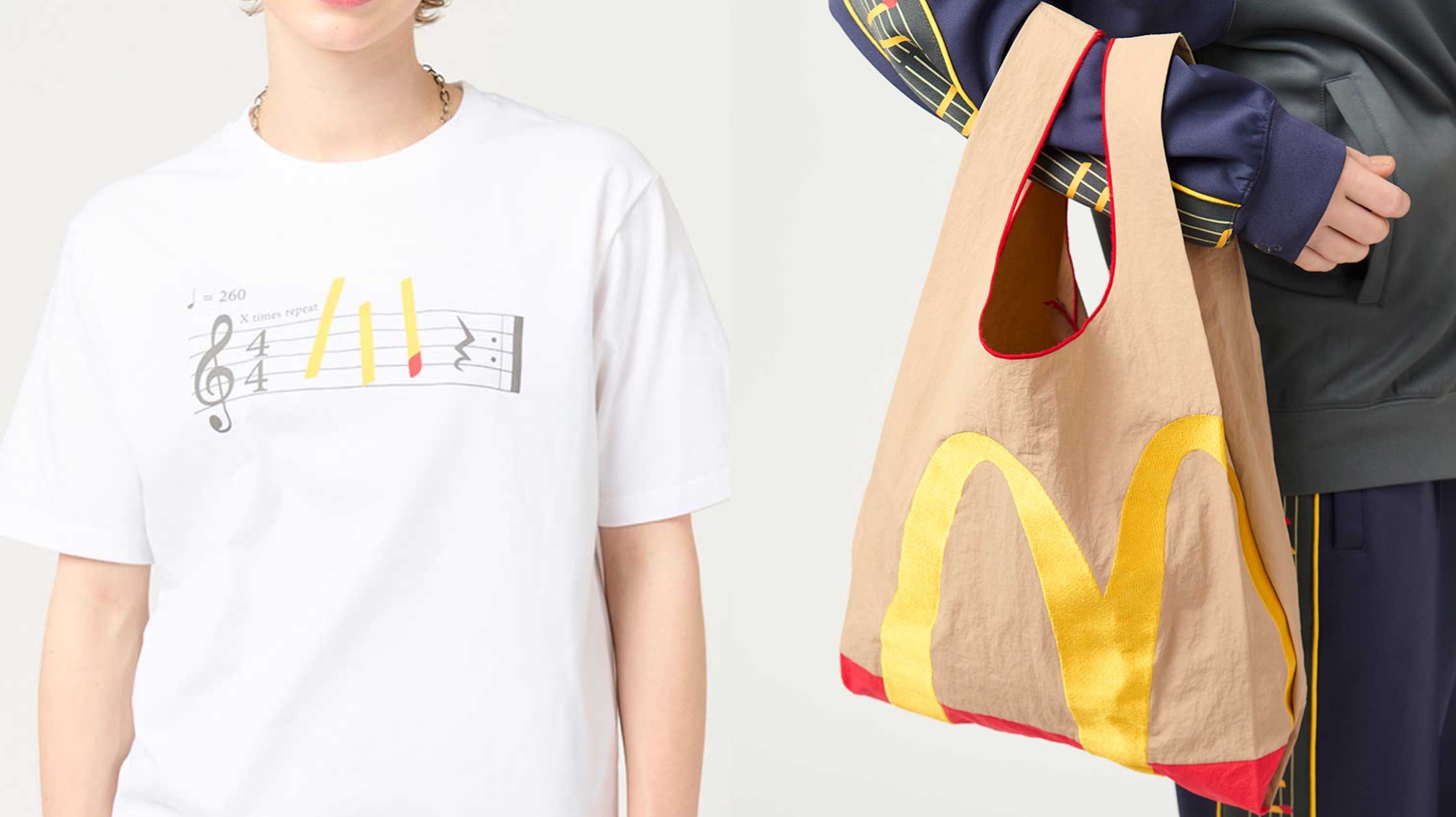 アパレルで奏でるマクドナルド愛。遊び心あふれるコラボ | ギズモード