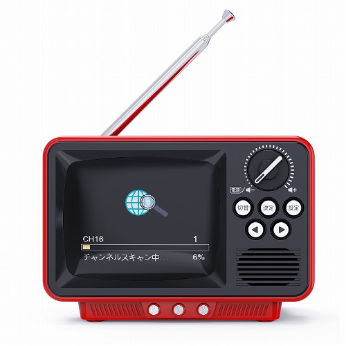 レトロで渋い！ 2.8インチ画面の「小型ワンセグテレビ」 | ギズモード