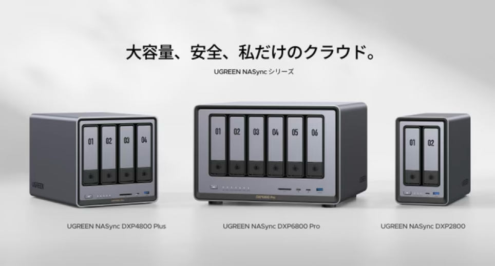 大容量・固定費ゼロ。UGREENの「NAS」で“脱クラウド”が達成できた