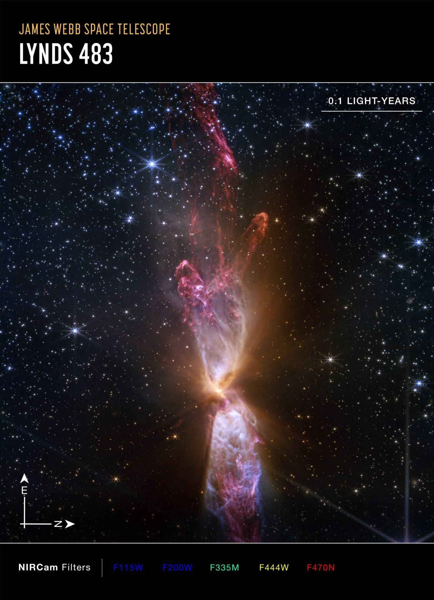 まるで星と星とのバトル?! ウェッブ宇宙望遠鏡がとらえた星が誕生する