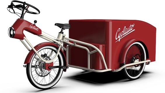 カーゴバイク 三輪自転車 フロントカーゴ 木箱付き【★直接引渡しのみ】 カーゴバイク 三輪自転車 フロントカーゴ 木箱付き【☆直接引渡しのみ