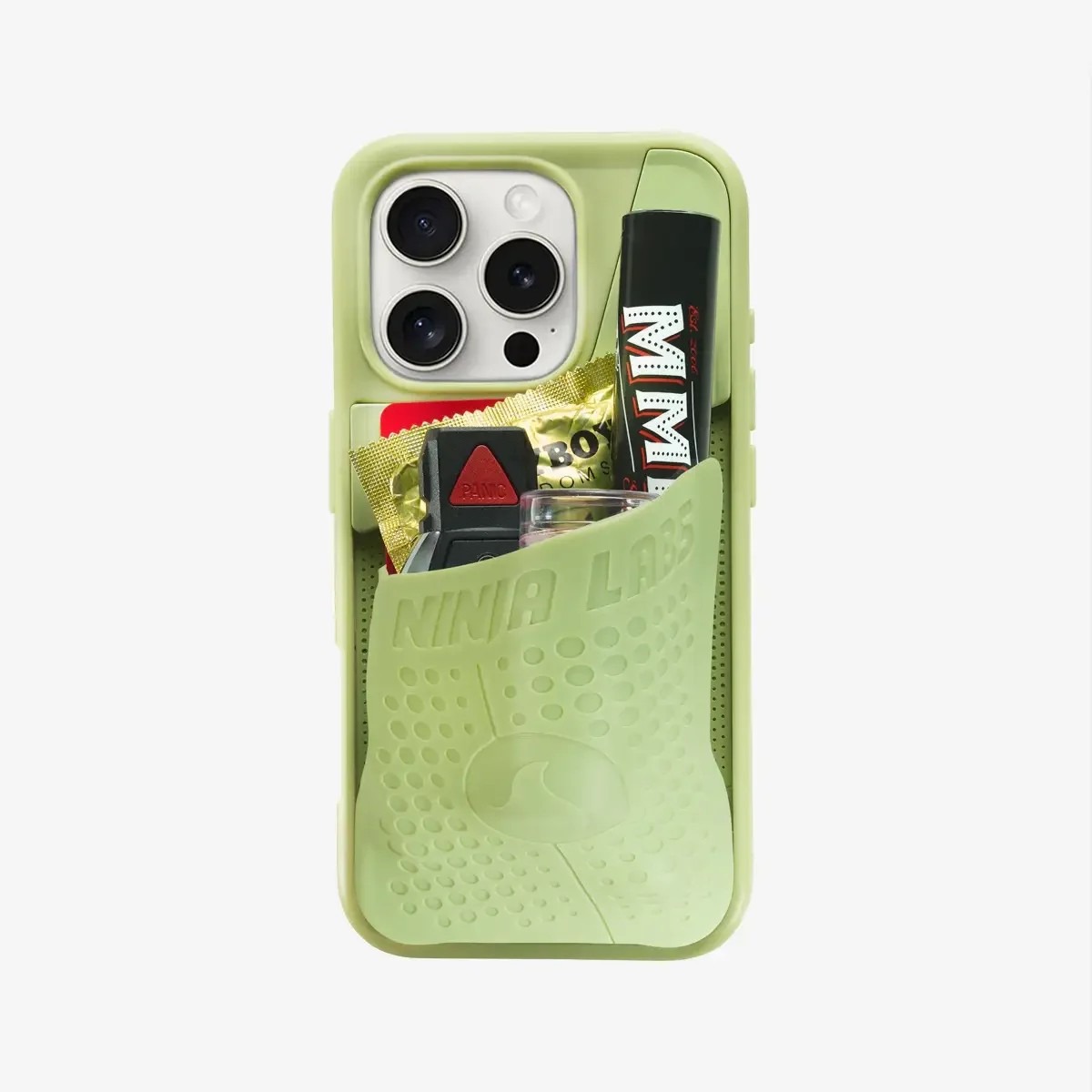 新時代のiPhoneケースは、のびーる素材で何でも入っちゃう