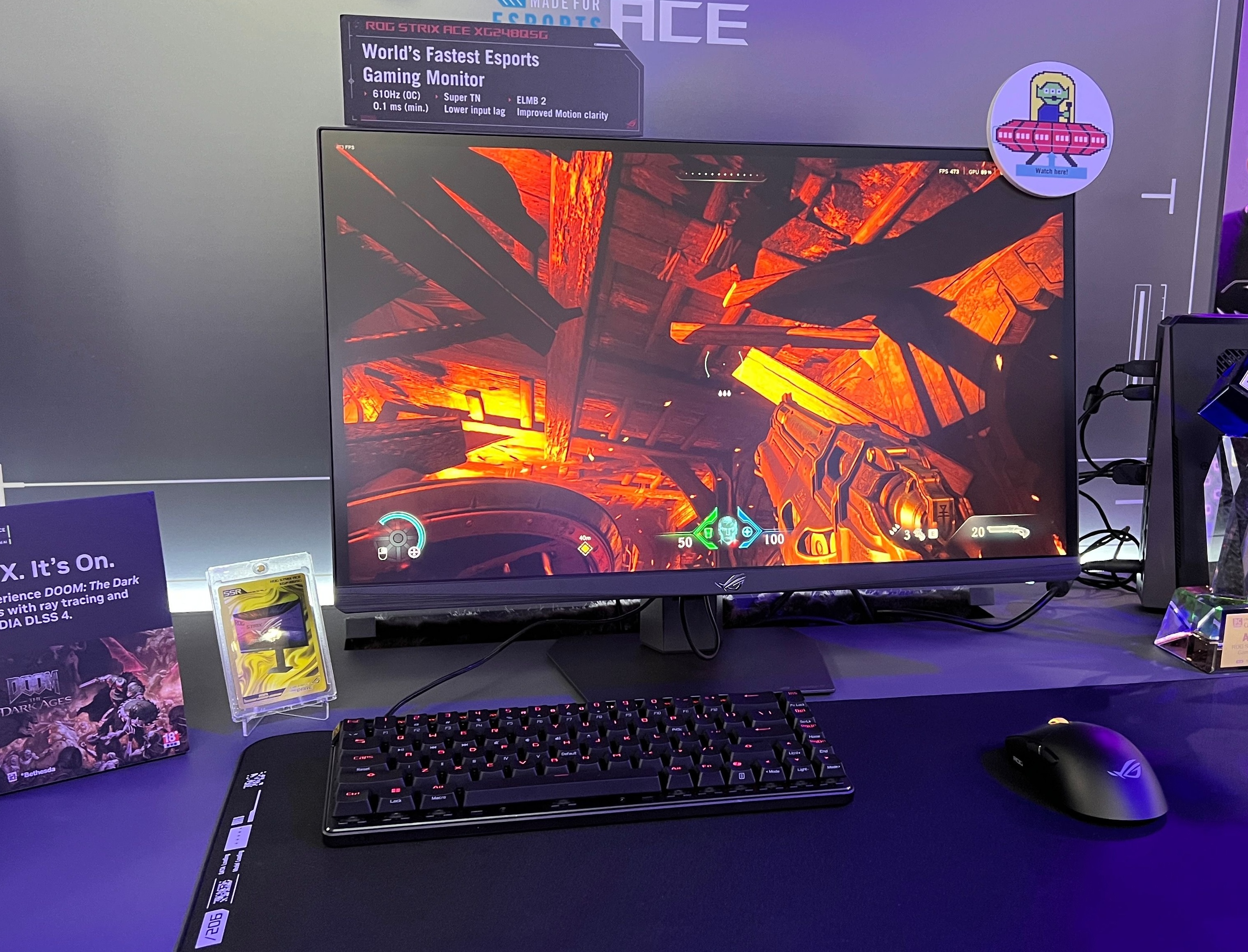 世界「最速」モニター！ ASUSの最新モニター、リフレッシュレートは
