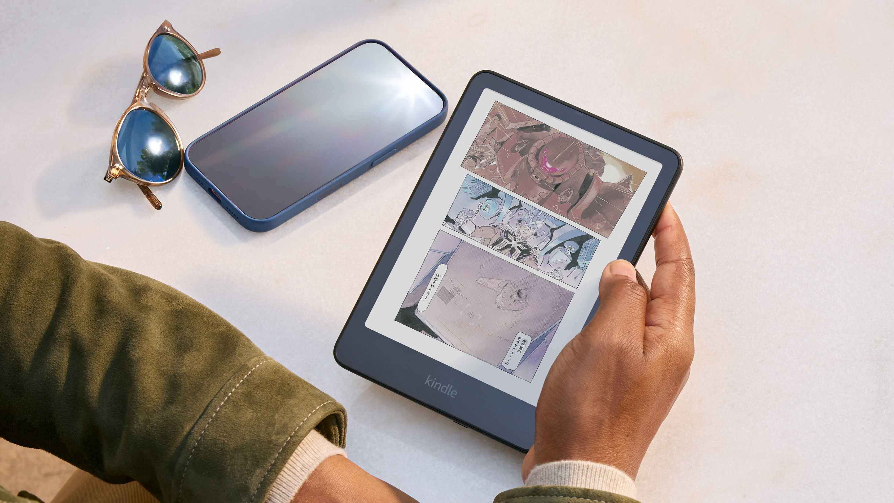 電子ペーパー、なのにカラフル。フルカラーKindle日本上陸