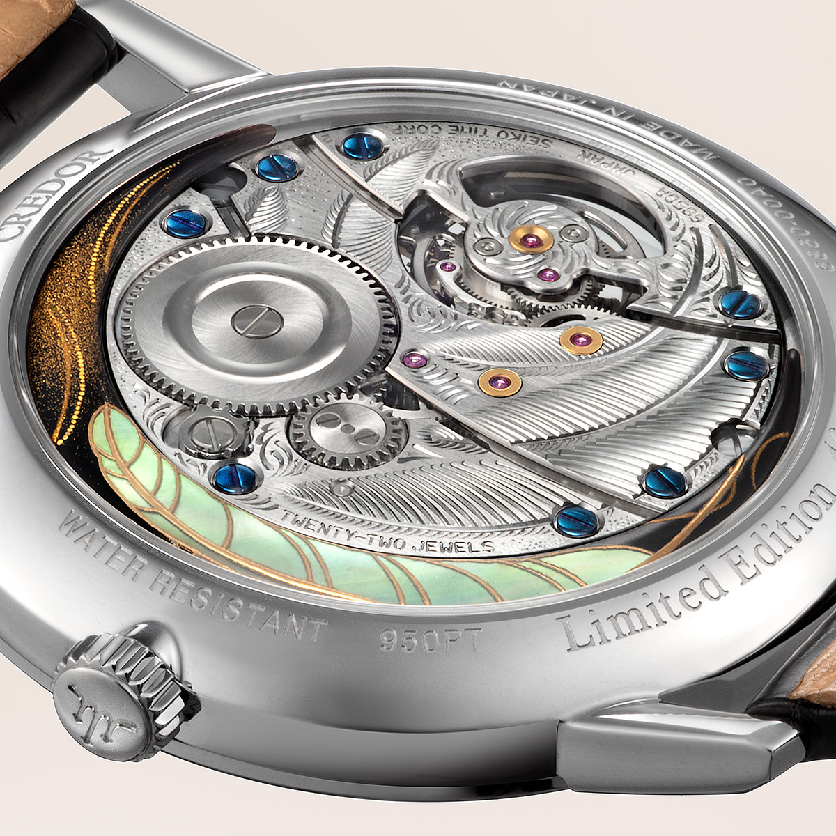 値下げ希望歓迎　【SEIKO最高峰】クレドール　2j81-5000 時計 巨匠ジェラルド・ジェンタ氏のデザインによる、歴史的モデル 時計