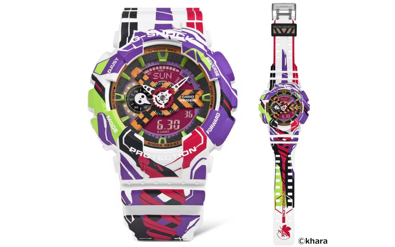 見事なカオスっぷり。エヴェンゲリオンとG-SHOCKのコラボモデル 