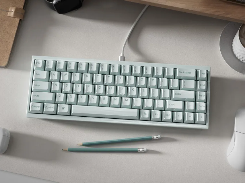 洋楽 KEYMO その質感、特別。Keychronから「オールセラミック」キーボードが登場