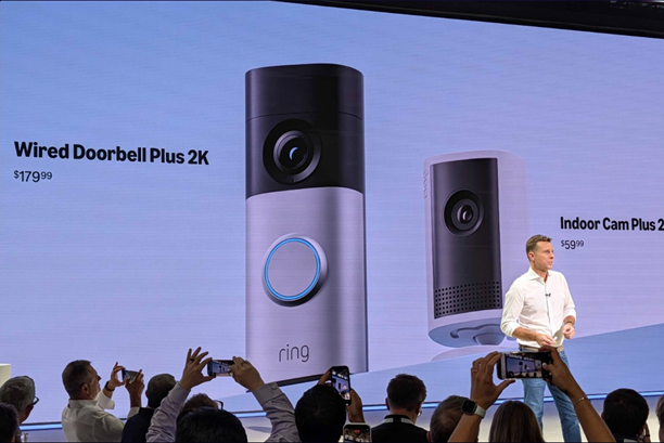 Amazon、ドアベル型監視カメラ「Ring」シリーズと防犯カメラ「Blnk