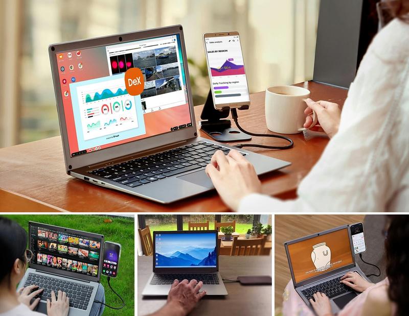ラズパイ直付けもOK。ノートPC風のキーボード内蔵モバイルモニターが