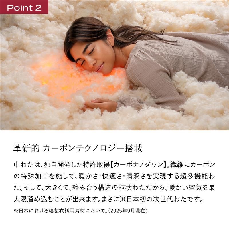 冬の寝具、これ一枚。毛布いらずで暖かいブレインスリープの機能性布団