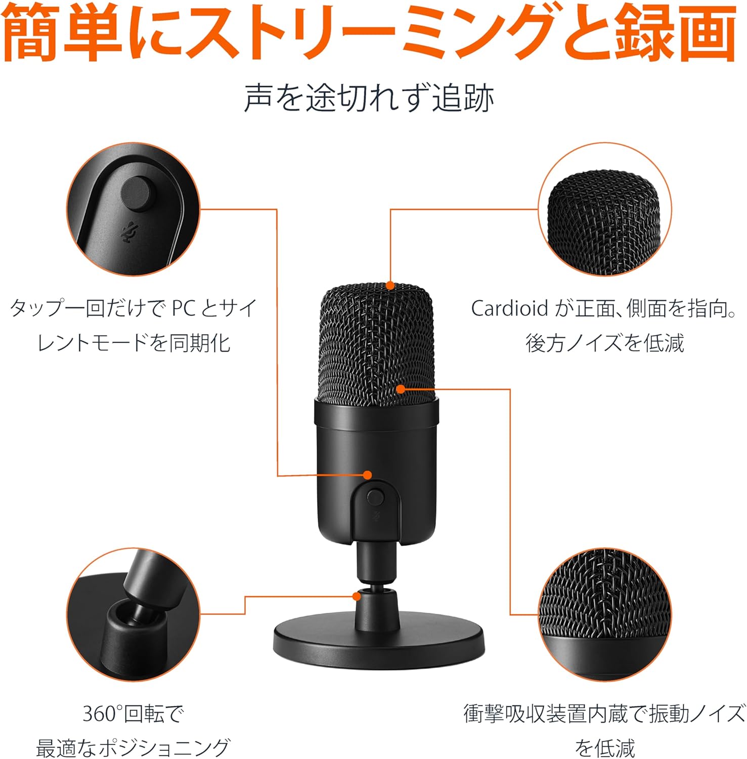 まさかのお値段二度見。USBコンデンサーマイクが3,000円切りって