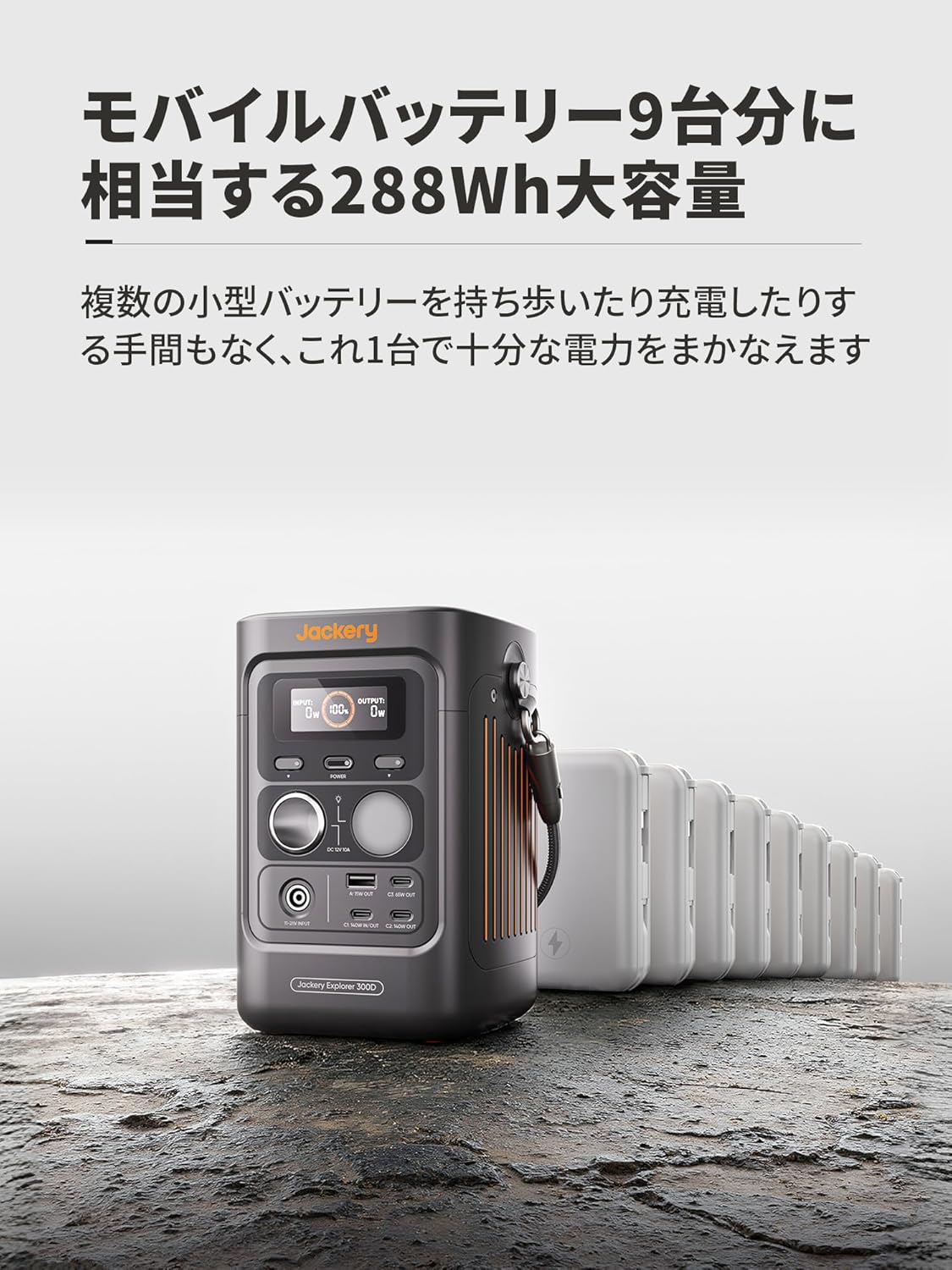 もしもの備え】スマホ充電9回分。リュックに入る「巨大モバイル