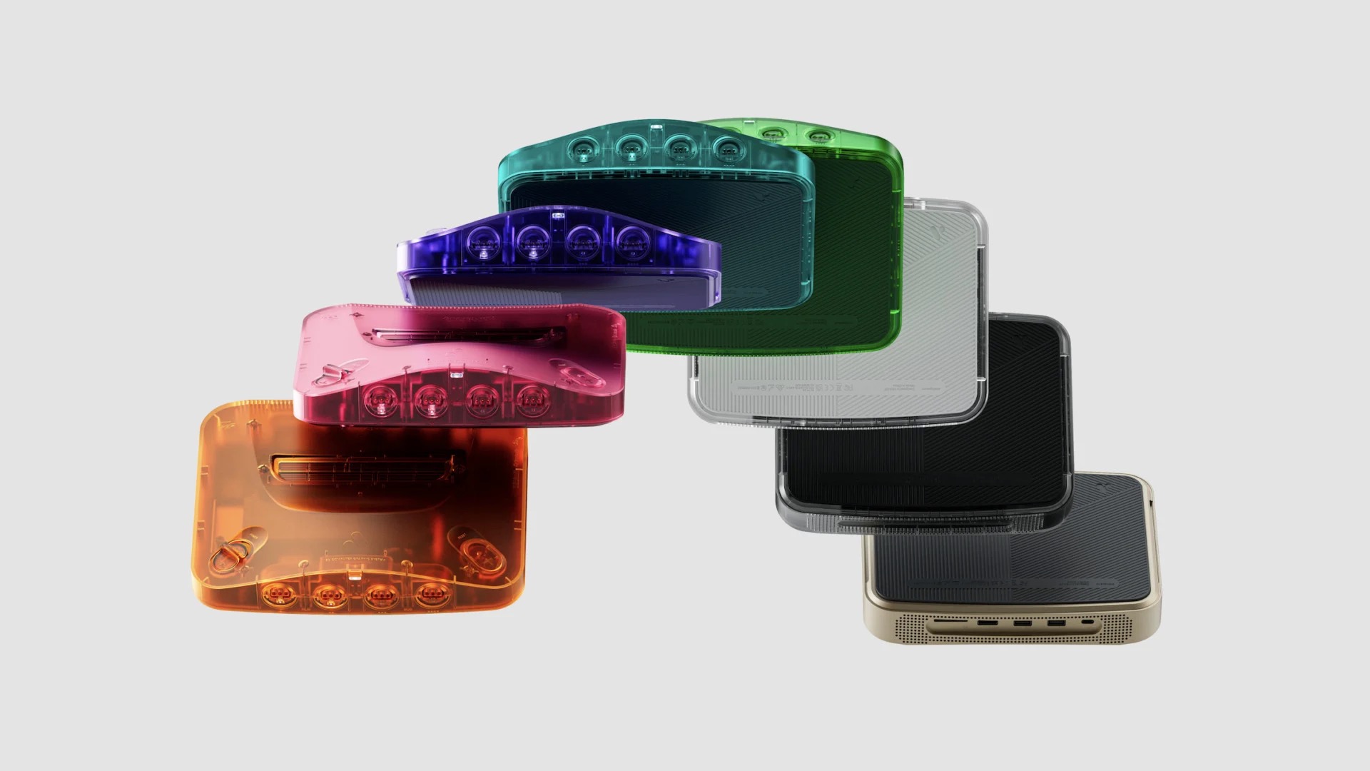 この色味エモい。N64エミュ機「Analogue 3D」にスケルトンモデルが登場 