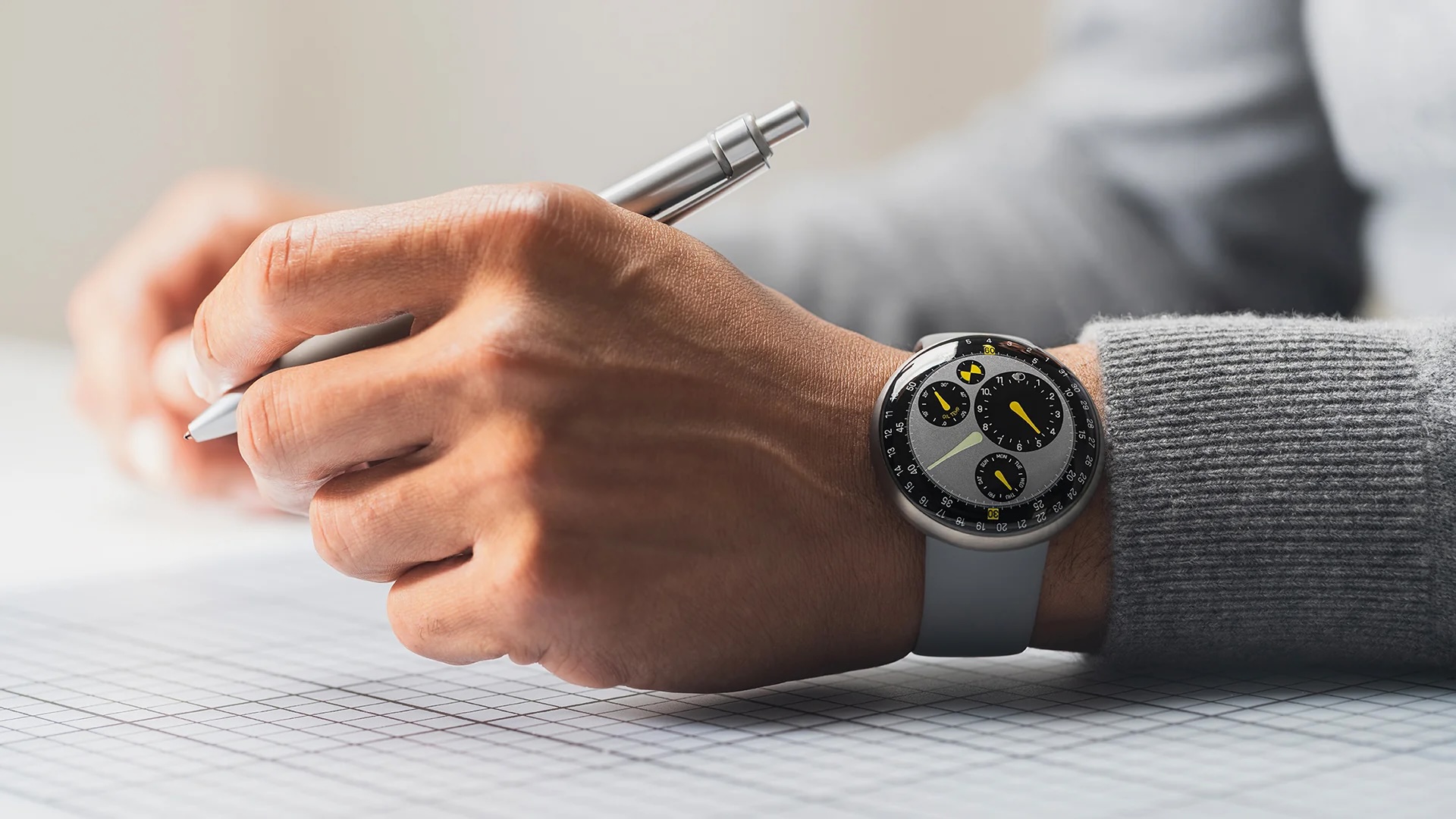 Apple Watchの流れを汲む高級時計。マーク・ニューソンが「時」を再