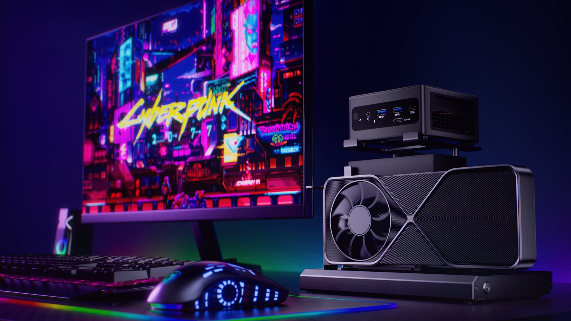 AODSTAR EGPU グレー