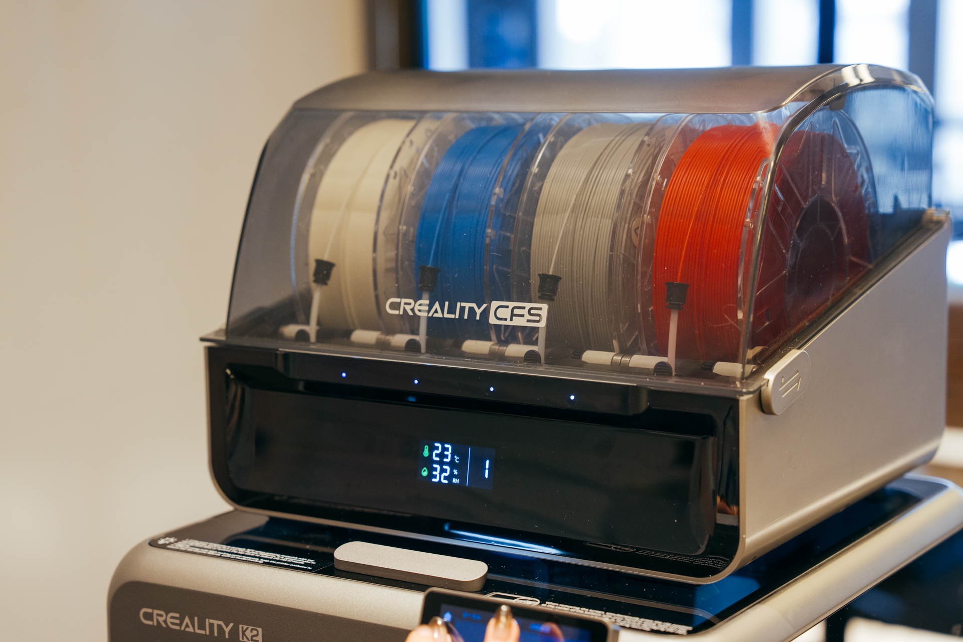 早い、賢い、鮮やか。シンプル操作で沼れる3Dプリンター「Creality K2 