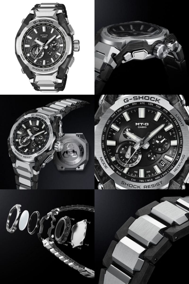 AIで生まれた最強のタフさ。カーボンとステンレスのG-SHOCK