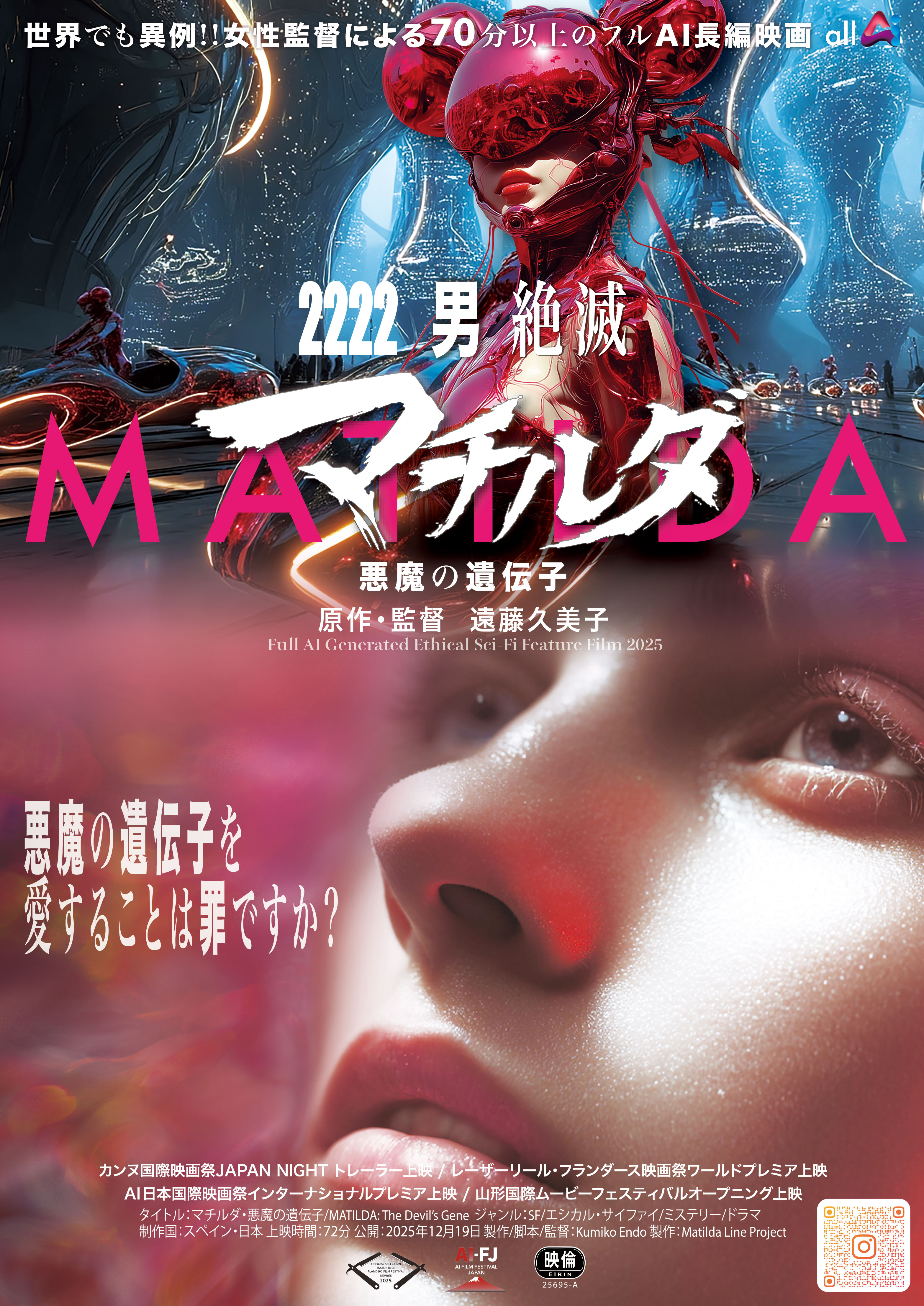 主人公の顔生成に数千枚。“AIだけで映画制作”は、本当に可能か