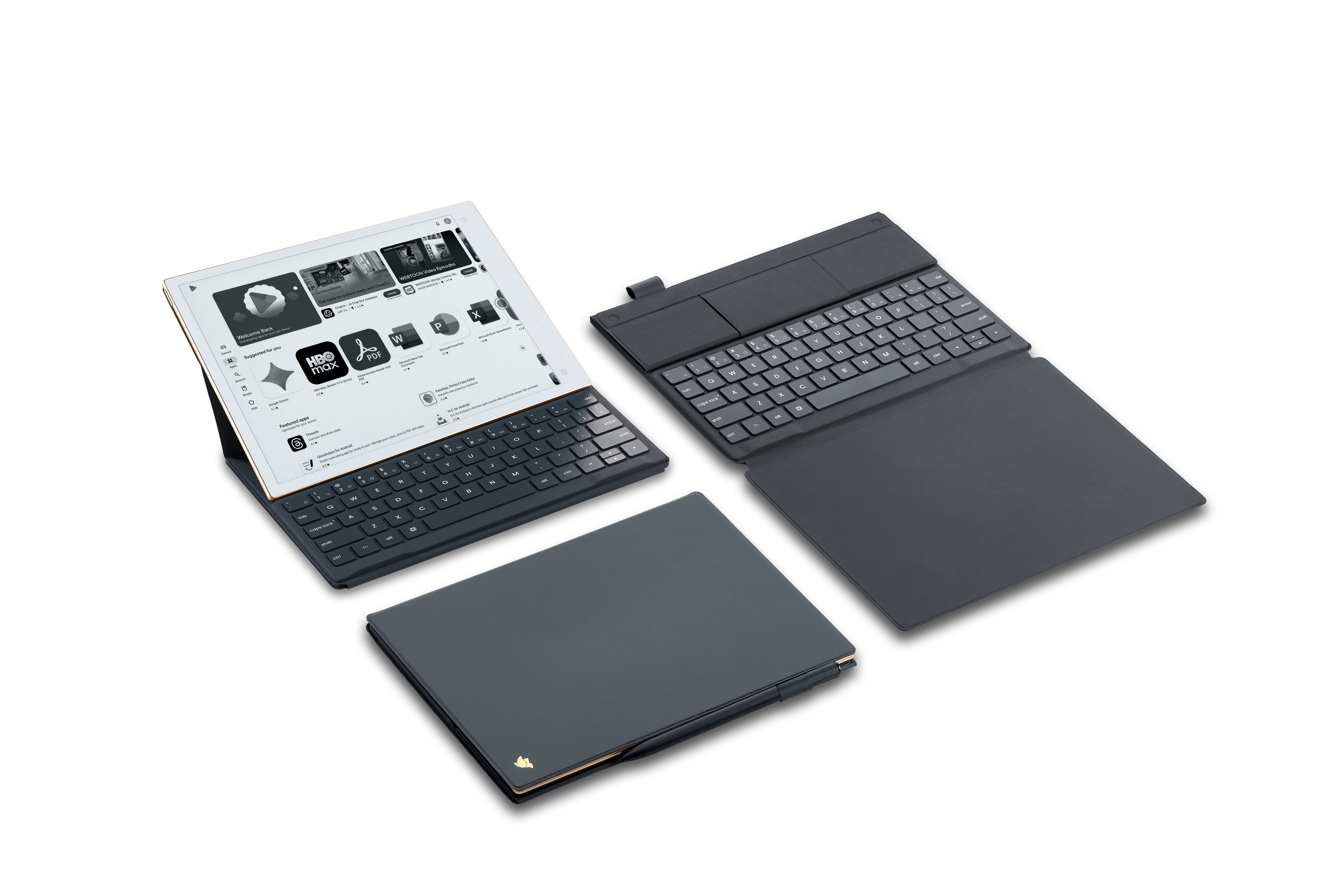 手書き特化」モノクロデバイスに、待望のキーボードケースが登場