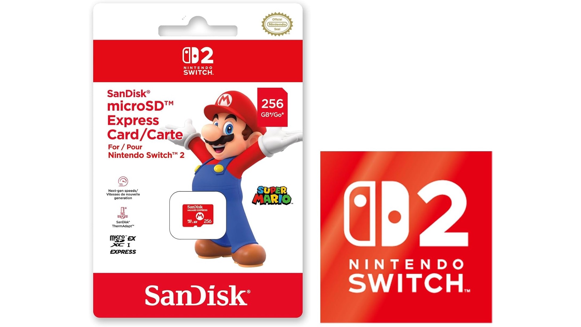 Nintendo Switch 本体+コントローラー2台+256GB SDカード 【公式通販】