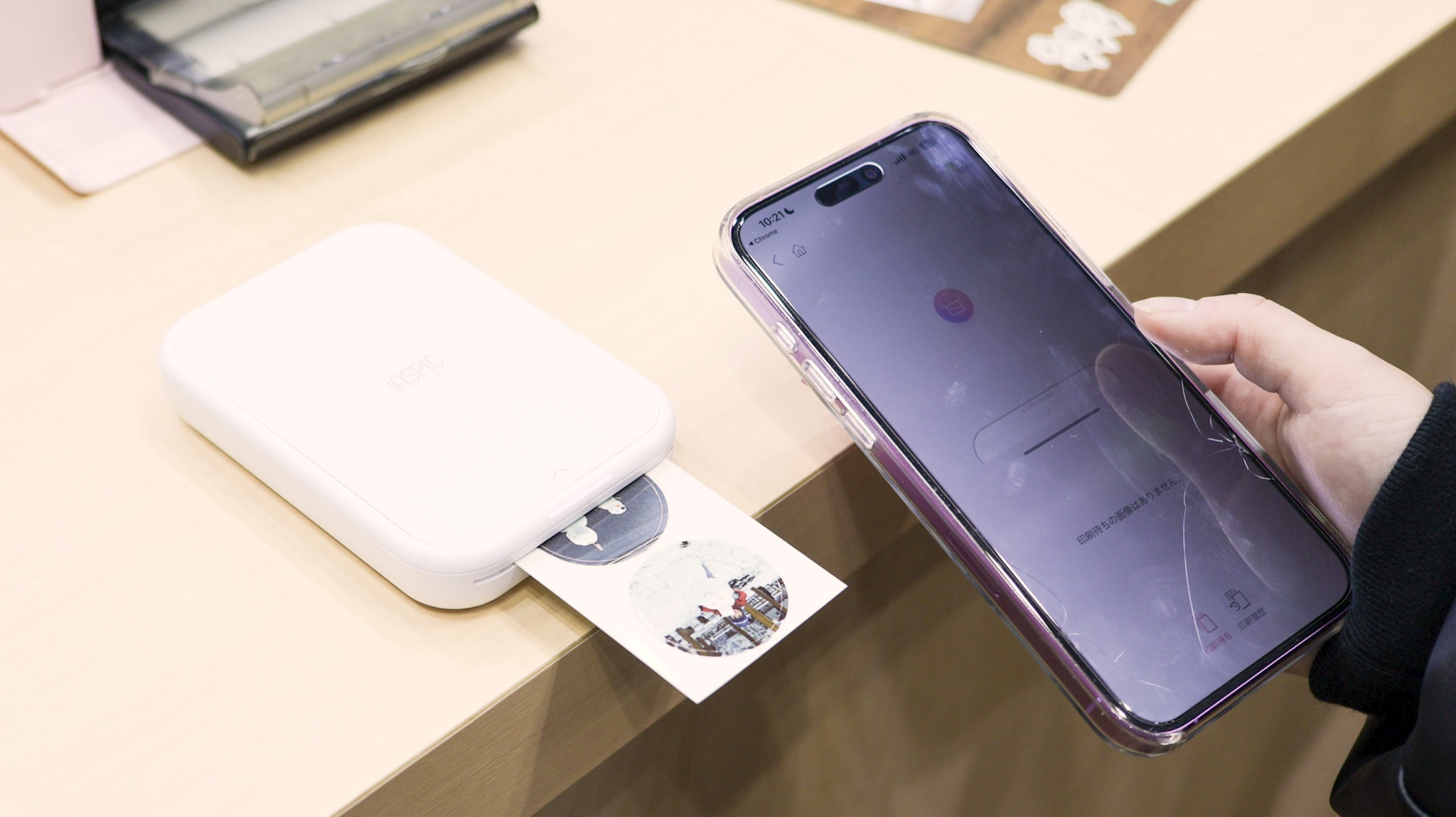 スマホで撮って即カタチに。キヤノンの「手乗りプリンター」で印刷する