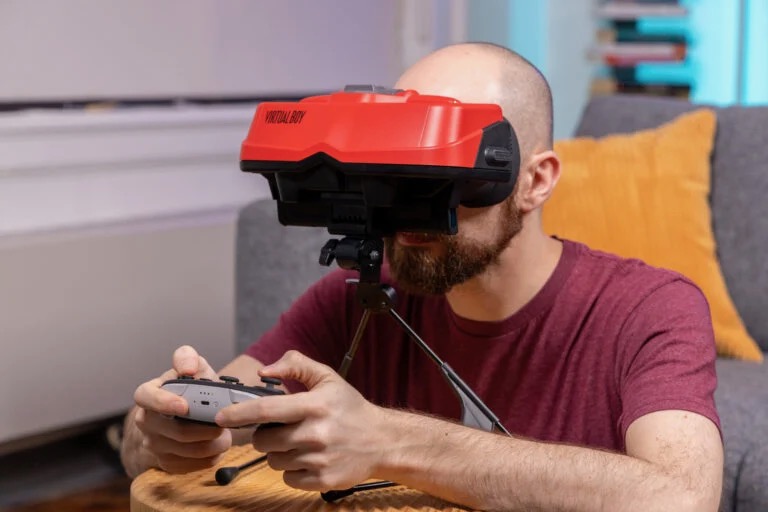 あの「バーチャルボーイ」がSwitch用アクセサリで復刻 | ギズモード