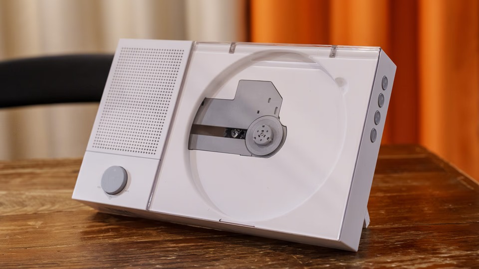 CD➕MDプレーヤー スピーカー2個 Bluetooth対応でイヤホンやスマホでも再生できる。スピーカーだけの