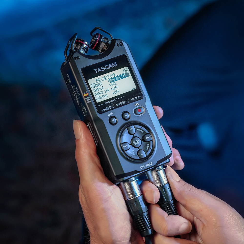 スマホ録音で満足できない音質ガチ勢へ。TASCAM新作「DR-40XP」発売