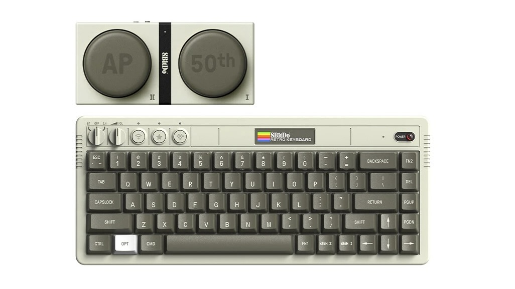 レトロなMacintoshに思い入れのあるあなた、こんなキーボードはどう