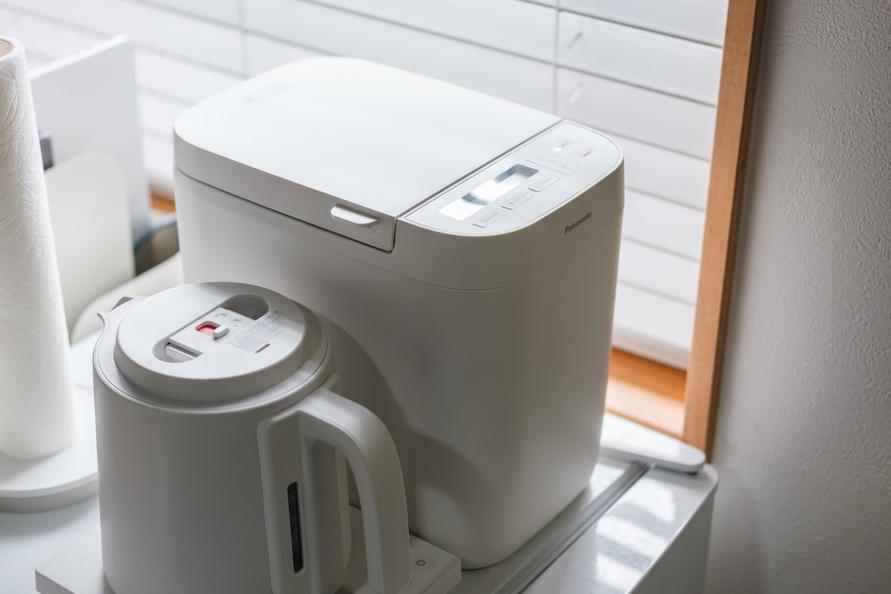 パナソニックの「小さなホームベーカリー」。パン作りが日常になる