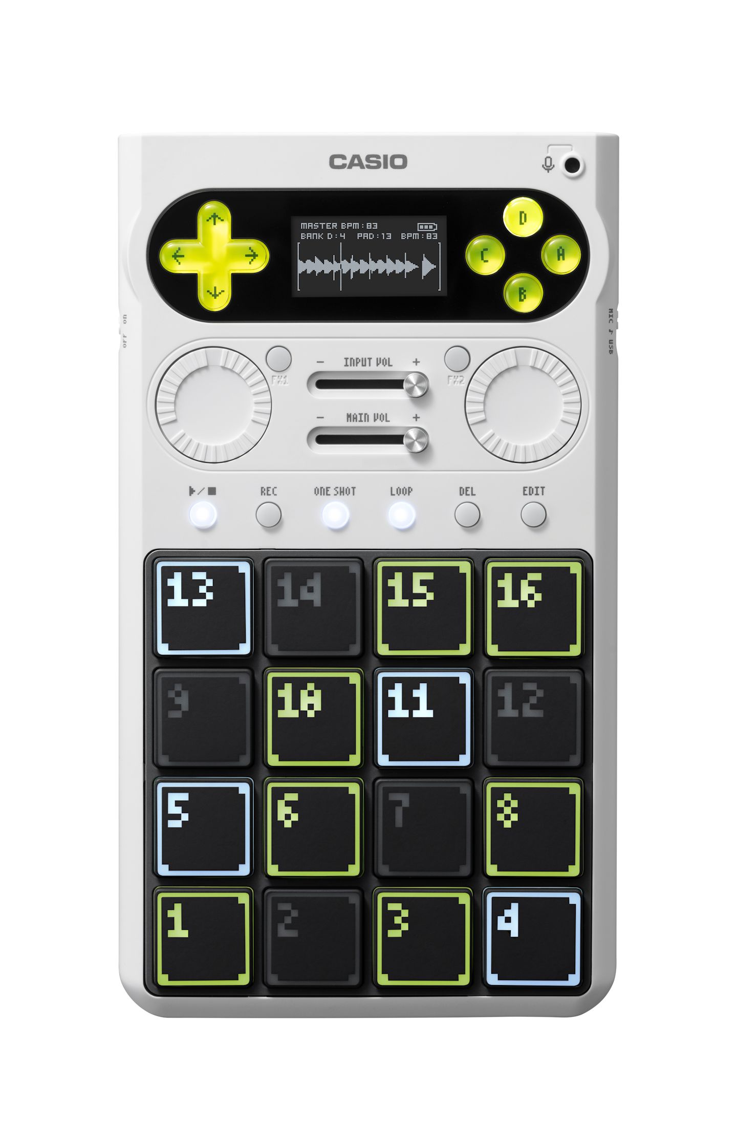 シンプル＆楽しい。カシオSXC-1なら誰でもビートメーカーになれる
