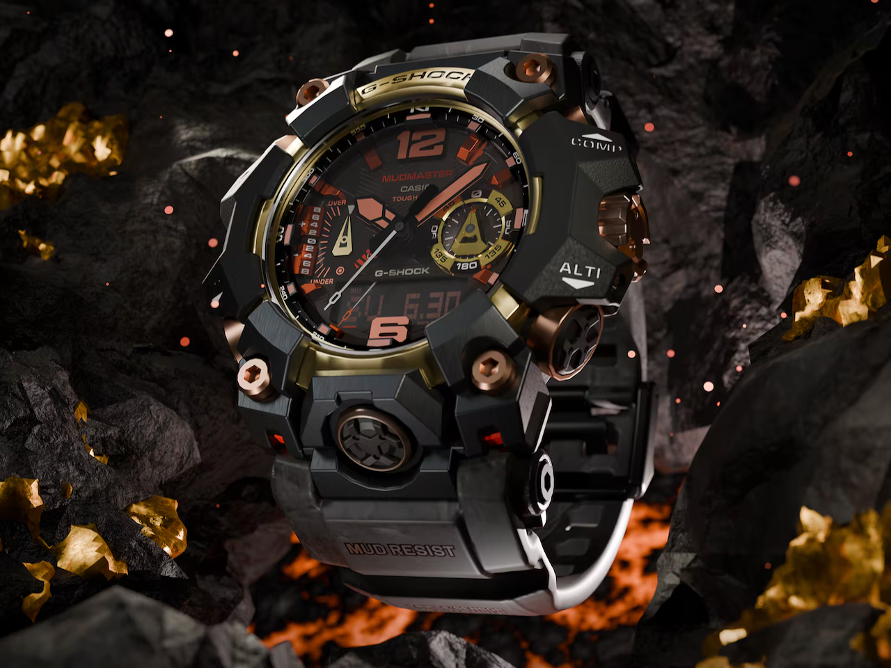 G-SHOCKがマグマカラーに。ラスボス感を放つ、最強アウトドアウォッチ