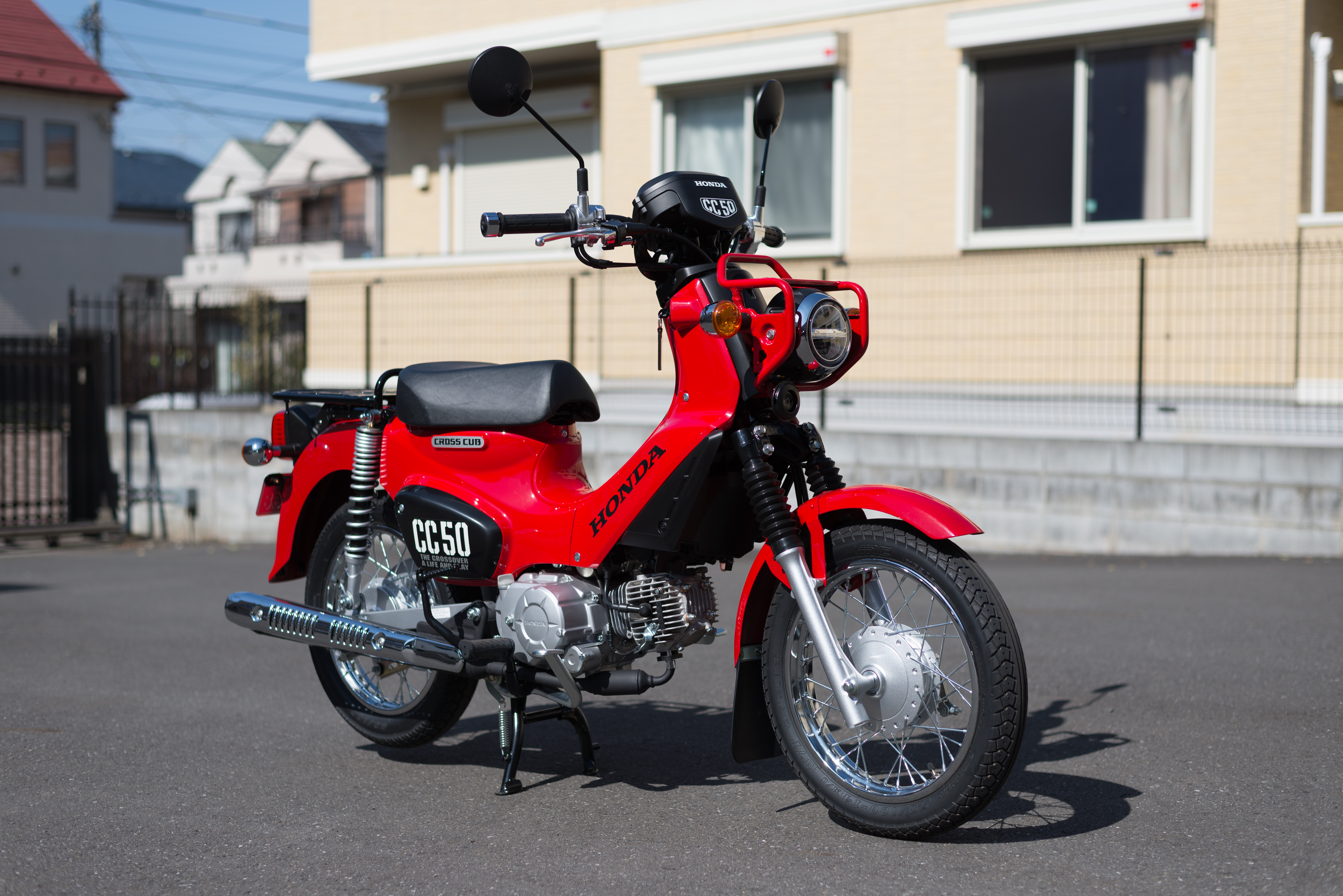 ホンダクロスカブ50（原付）がちっちゃかわいいカッコいい 