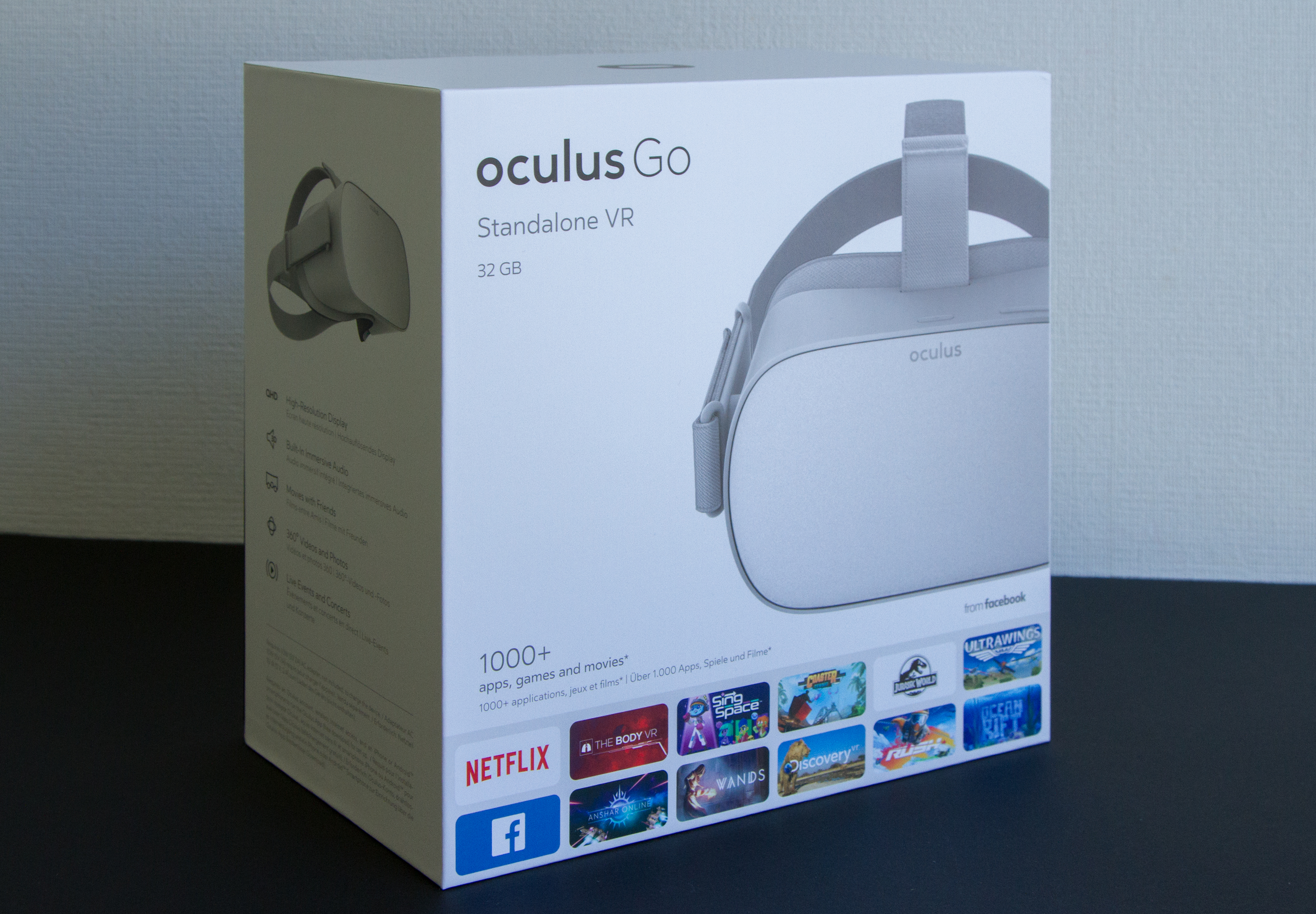 Oculus Go アンボックス：スタンドアローン型VRはここから始まる