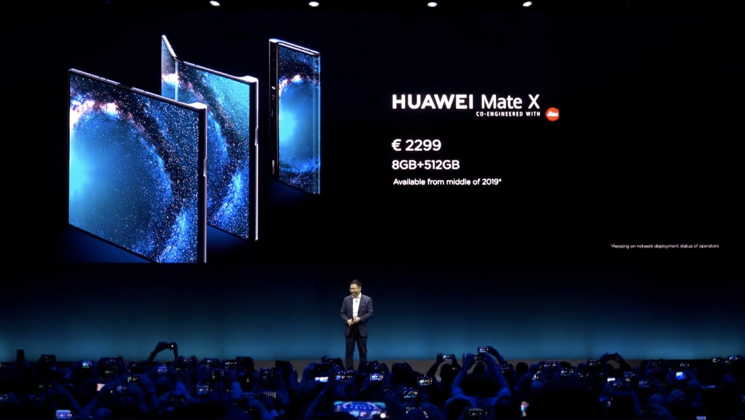 ファーウェイの折りたたみスマホ｢Mate X｣のスペック詳細 | ギズモード 